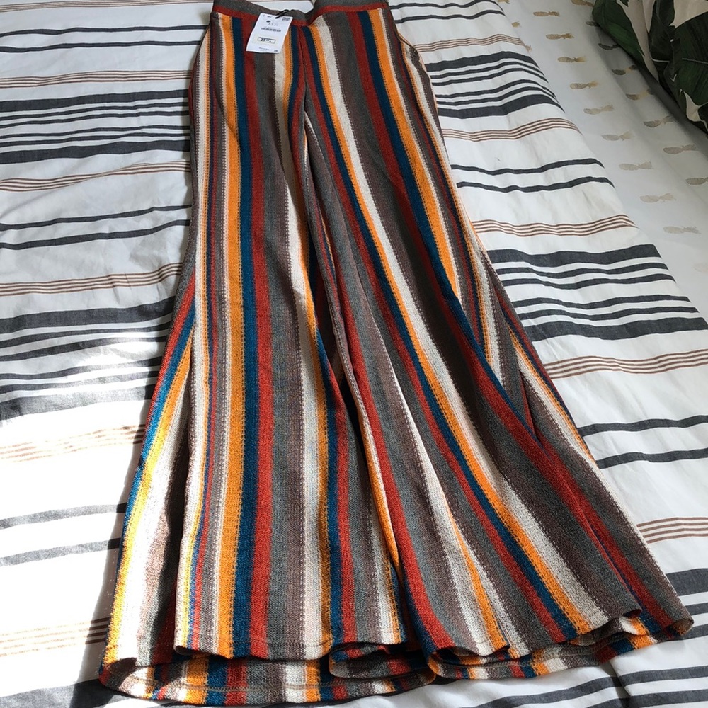 Brand new colorful Flare pants